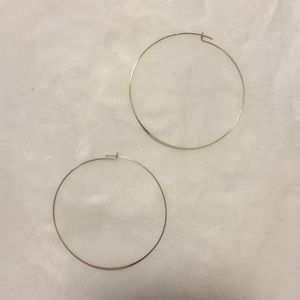 3 inch gold hoop earrings